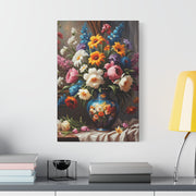 Beautiful Vintage Flowers Classic Canvas