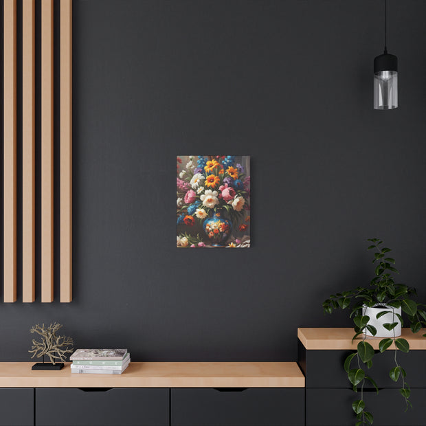 Beautiful Vintage Flowers Classic Canvas
