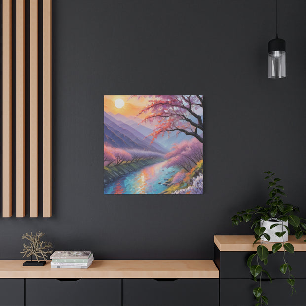 Paradise In The Valley Classic Canvas