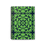 Spiral Notebook - Ruled Line Lime and Blue
