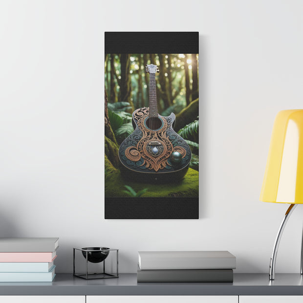 Black Pearl Guitar Classic Canvas