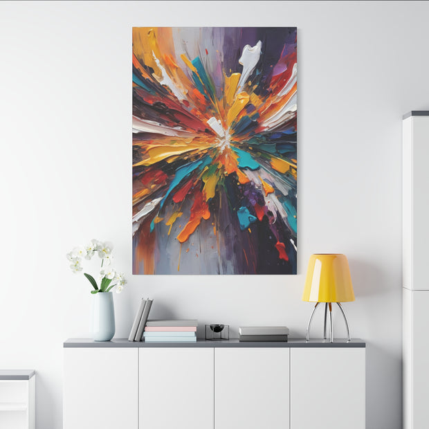 Splash Planet Classic Canvas