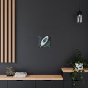 Paua Shell Abalone Feather Classic Canvas