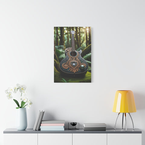 Black Pearl Guitar Classic Canvas