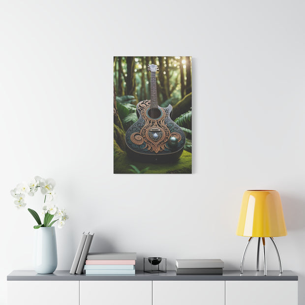 Black Pearl Guitar Classic Canvas