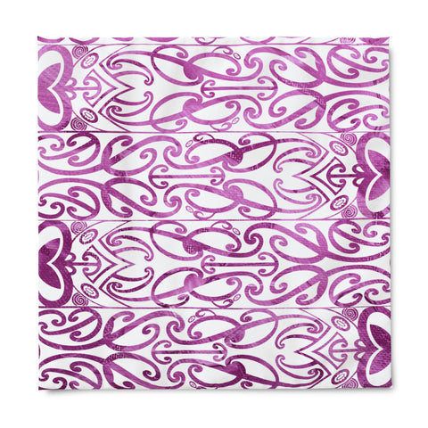 Beautiful Purple Koru Duvet Cover