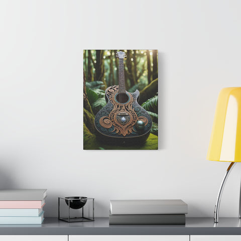 Black Pearl Guitar Classic Canvas