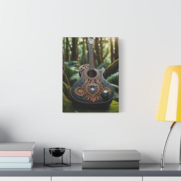 Black Pearl Guitar Classic Canvas