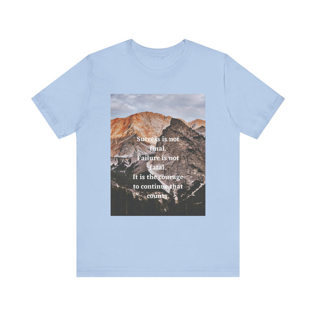 Unisex Jersey Short Sleeve Tee  Empowerment Quote