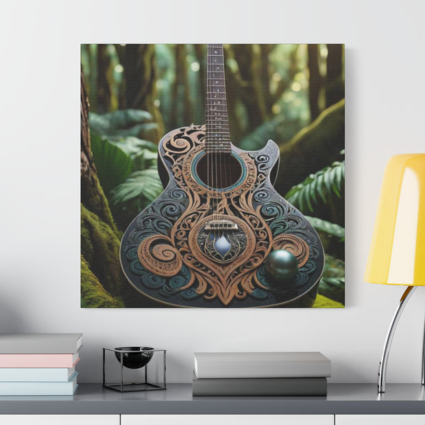 Black Pearl Guitar Classic Canvas