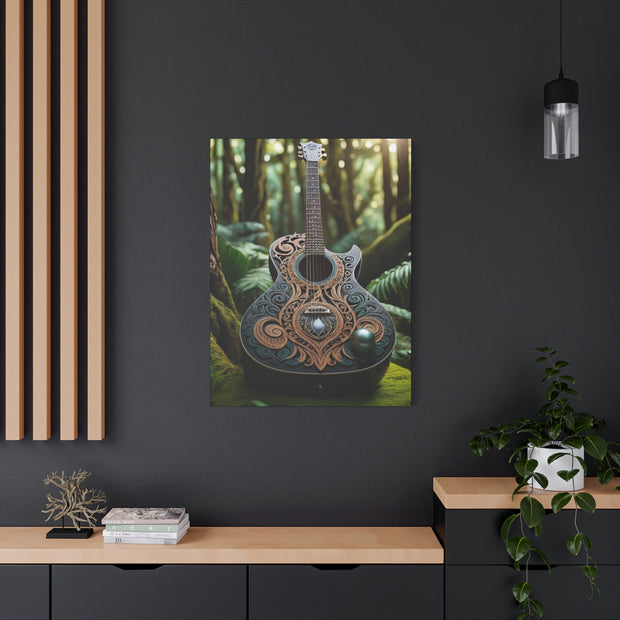 Black Pearl Guitar Classic Canvas