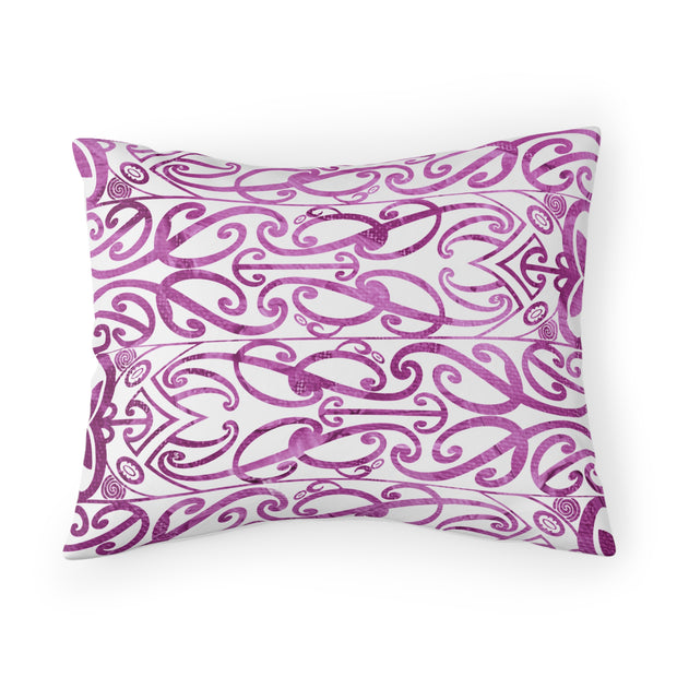 Beautiful Purple Koru Pillow Sham