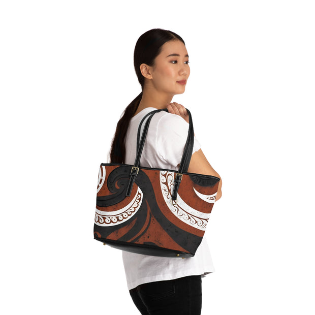 Rust and Go PU Leather Shoulder Bag