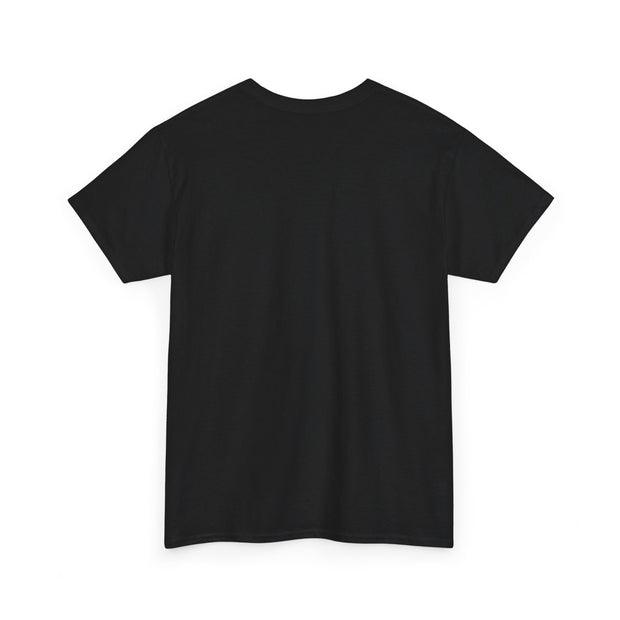 Red and Black Maori Design Mana Unisex Heavy Cotton Tee