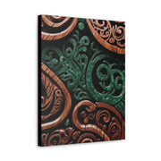 Wood and Jade Pounamu Greenstone Classic Canvas