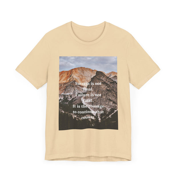 Unisex Jersey Short Sleeve Tee  Empowerment Quote