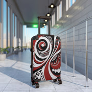 Red Black White Whero Suitcase