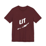 Unisex Jersey Short Sleeve Tee  LIT