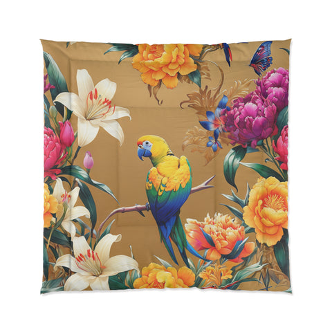 The Golden Garden Comforter