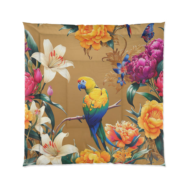 The Golden Garden Comforter