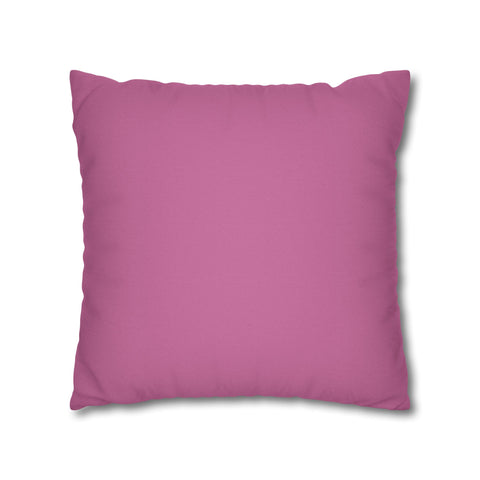 Cute Rabbit in the forest Spun Polyester Square Pillowcase