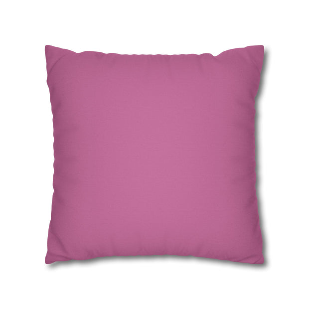 Cute Rabbit in the forest Spun Polyester Square Pillowcase