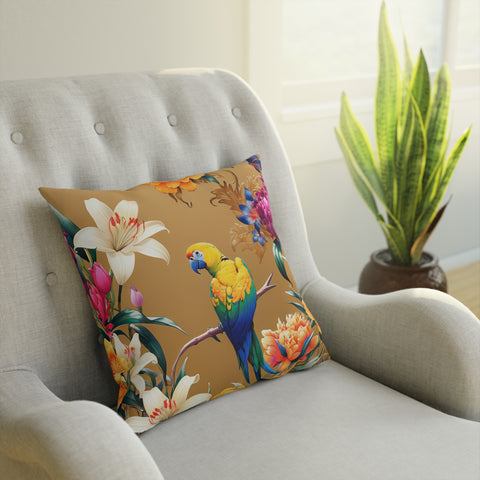 The Golden Garden Cushion