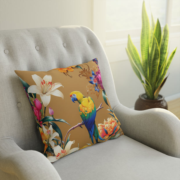 The Golden Garden Cushion
