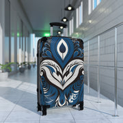 Peacock Blue Suitcase