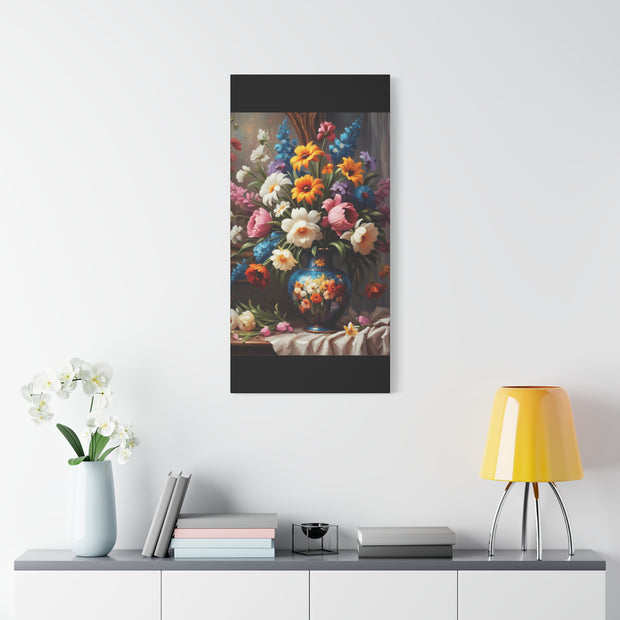 Beautiful Vintage Flowers Classic Canvas