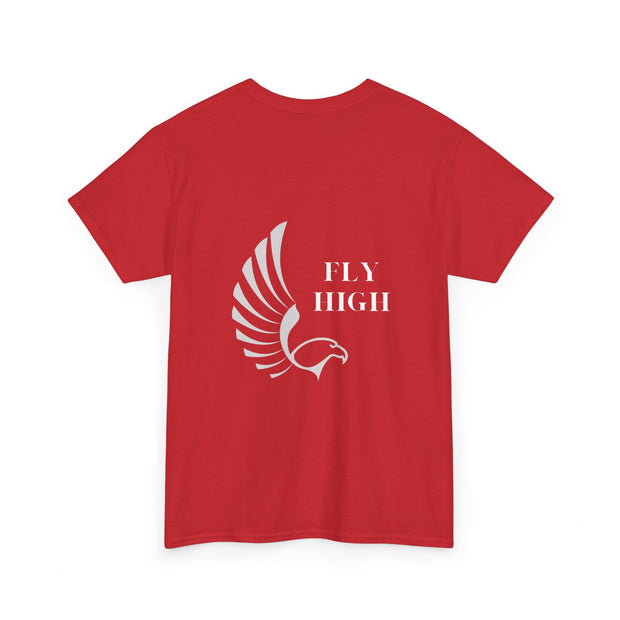 Unisex Heavy Cotton Tee Eagle Fly High