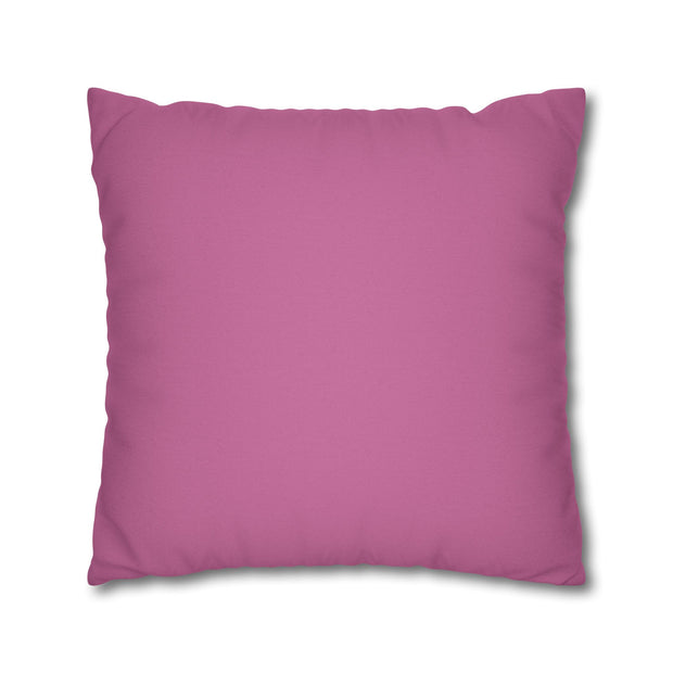 Cute Rabbit in the forest Spun Polyester Square Pillowcase