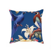 Pheasant A Blue Cushion