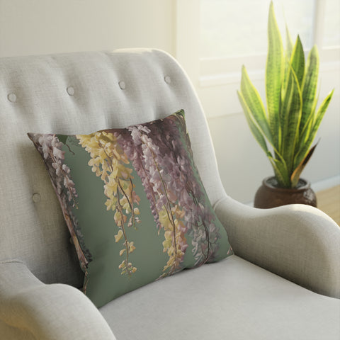 Antique Hazel Wisteria Cushion