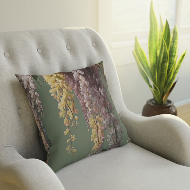 Antique Hazel Wisteria Cushion