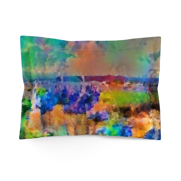 Microfiber Pillow Sham Agapanthus Delight