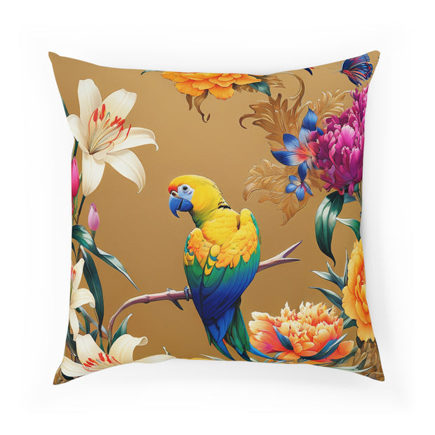 The Golden Garden Cushion
