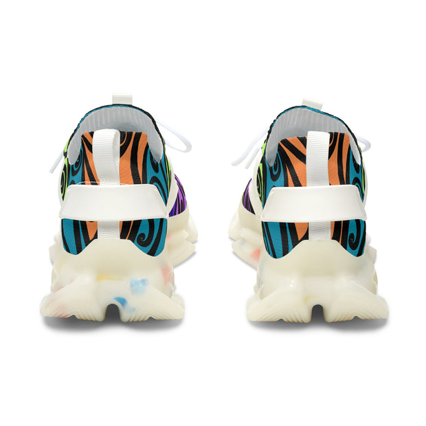 Colorful Koru Women's Mesh Sneakers