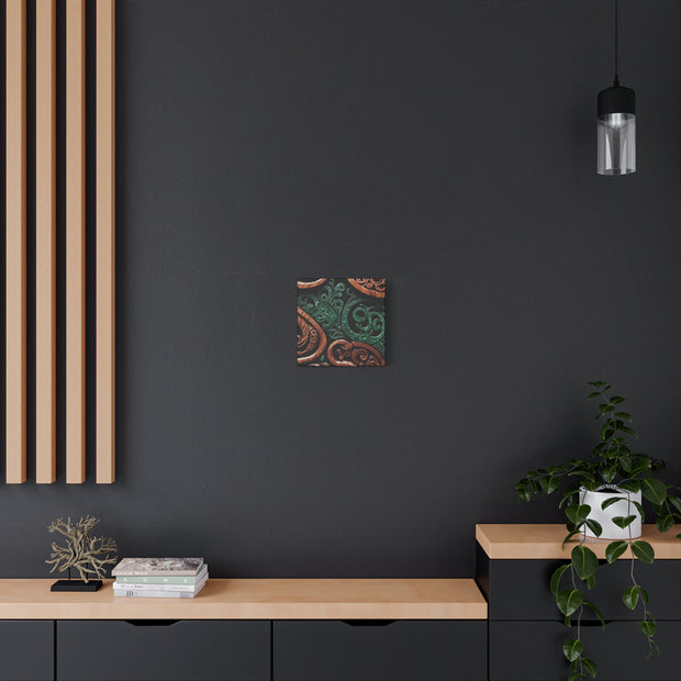 Wood and Jade Pounamu Greenstone Classic Canvas