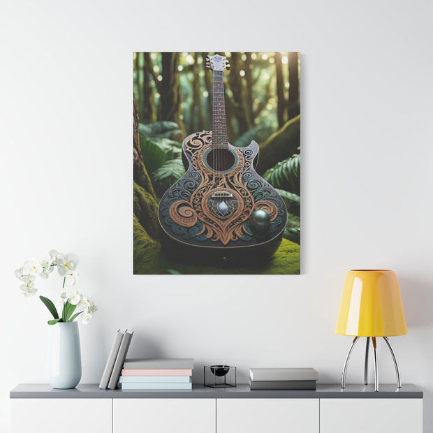 Black Pearl Guitar Classic Canvas