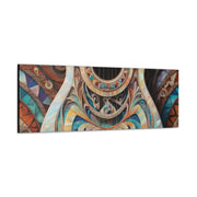 Mother Of Pearl Guitar Colorful Classic Canvas
