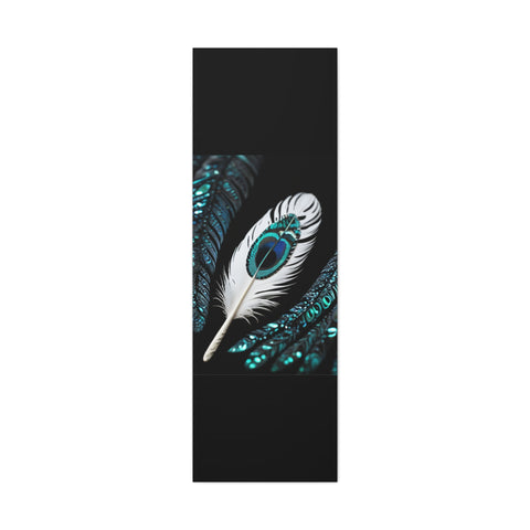 Paua Shell Abalone Feather Classic Canvas