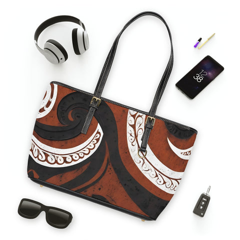 Rust and Go PU Leather Shoulder Bag