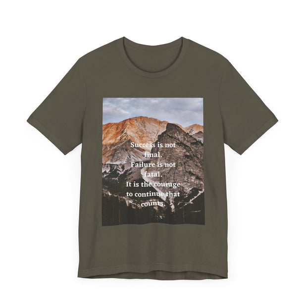 Unisex Jersey Short Sleeve Tee  Empowerment Quote