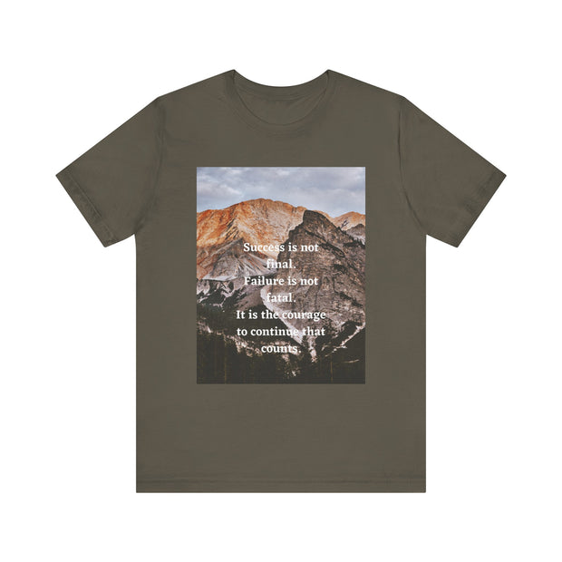 Unisex Jersey Short Sleeve Tee  Empowerment Quote