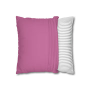 Cute Rabbit in the forest Spun Polyester Square Pillowcase