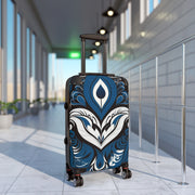 Peacock Blue Suitcase