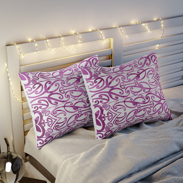 Beautiful Purple Koru Pillow Sham