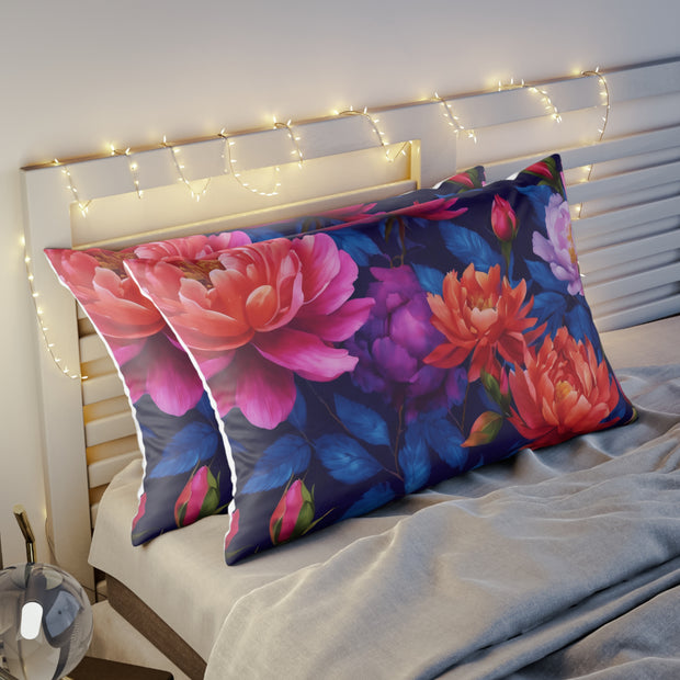 Indigo Paradise Pillow Sham