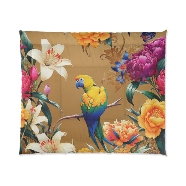The Golden Garden Comforter